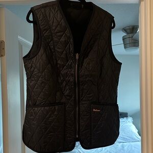 Barbour Dark Quilted Gilet